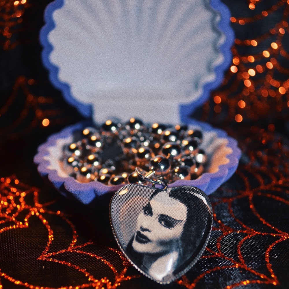 Lily Munster Ball Chain Necklace